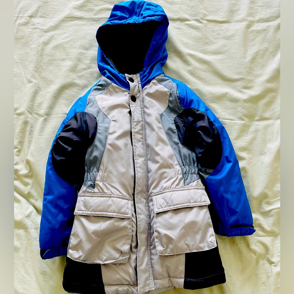 London Fog Blue and Gray Kids Matching Set